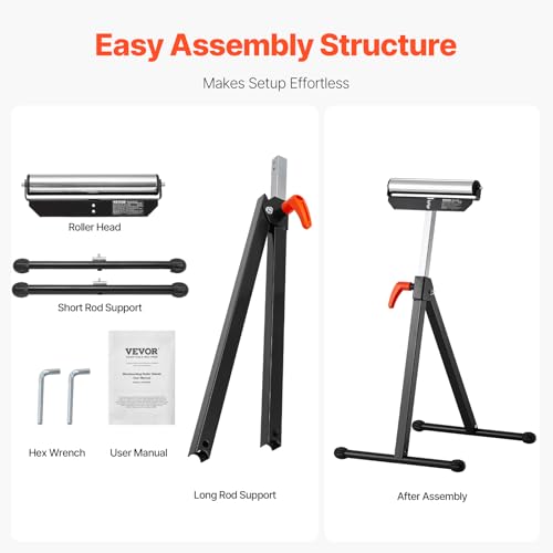 VEVOR 2-Pack Roller Stands