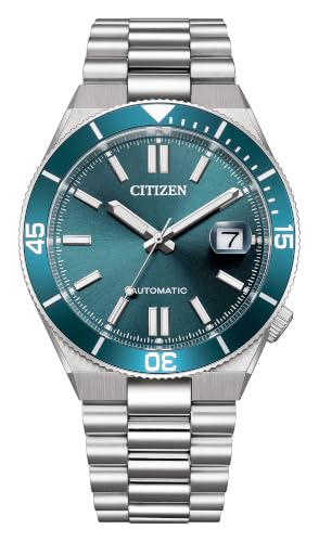Image of Citizen TSUYOSA Shore Men Automatic Blue Dial Analog Stainless Steel Watch NJ0231-56L