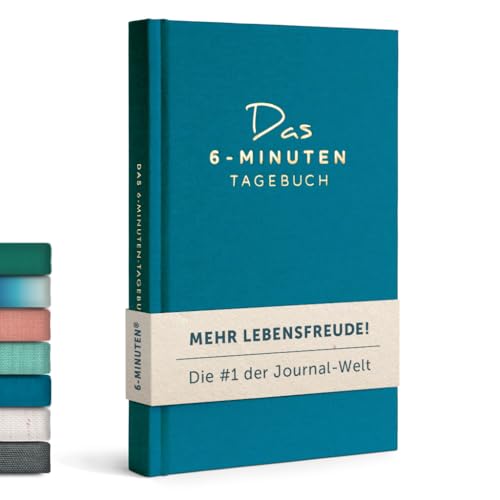 6-Minuten® Tagebuch für Erwachsene 2026 (Das Original) – Mehr...