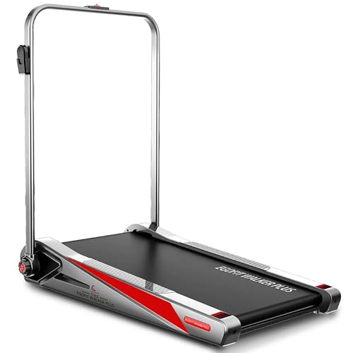 Image of Egofit Walker Pro /Plus Under Desk Walking Treadmill for Working from Home, Compact Walking-Only Treadmill with Fixed 5% Incline for Office Use, Quiet Operation, App & Remote Control