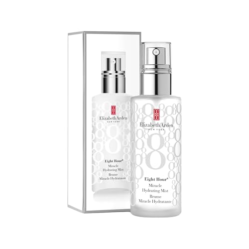Elizabeth Arden - Eight Hour, Bruma Milagrosa Hidratante, con Vaporizador, Refresca y Revitaliza la Piel del Rostro, Aporta Hidratación, Suavidad y Frescura, Apto para Todo Tipo de Pieles - 100 ml