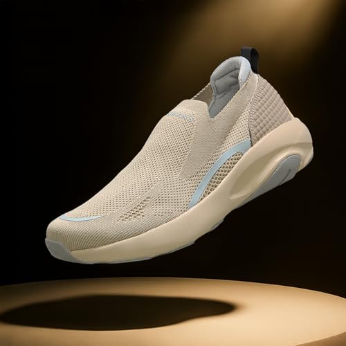 Image of Neeman's Begin Walk Ease Unisex Slip-On Shoes | Lightweight Breathable Knit Sneakers with Cushioned EVA Sole with Natural Rubber | Comfortable Walking, Travel & Everyday Casual Footwear