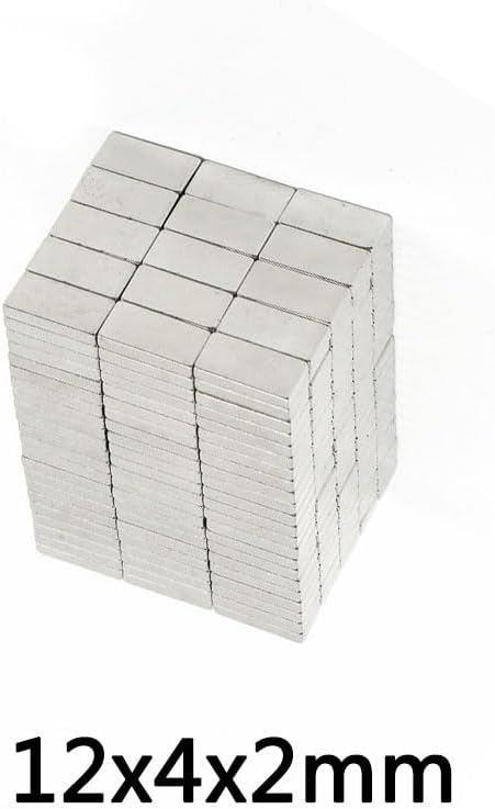 50~500PCS12x4x2mm 12mm x4mm x2mm Block Permanent Thin Neodymium Magnetic Super 12 * 4 * 2mm magnet(200pcs)