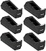 Scotch Desk Tape Dispenser, 1in. Core, Black, 6 Pack