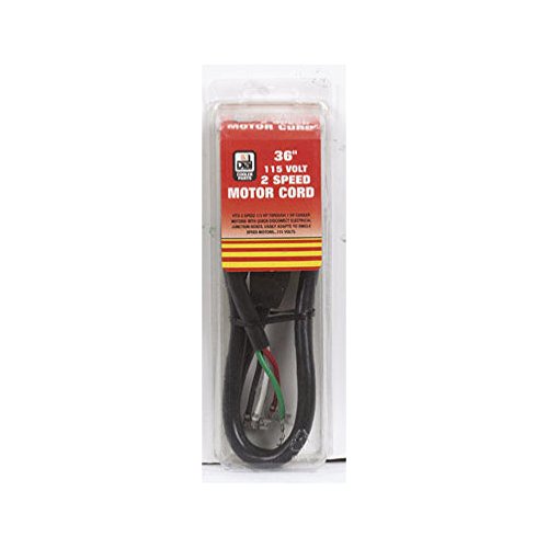 Dial Motor Cord With Plug 36 " 115 V