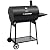 Royal Gourmet CC1830 30 Barrel Charcoal Grill with Side Table, 627 Square Inches, Outdoor Backyard, Patio and Parties, Black