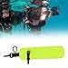 Inflatable Diving Surface Marker Buoy SMB Tube for Underwater Fishing and Snorkeling, Yellow