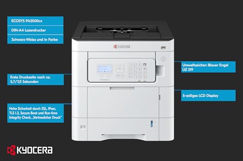 Impresora multifunción KYOCERA 1102YJ3NL0 láser monocromo para oficina moderna 3