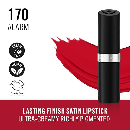 Image of Rimmel London Lasting Finish Creme Lipstick Matte Finish - 4 g - 170 Alarm