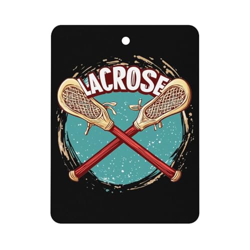 Lacrosse Car Air Freshener Hanging Aromatherapy Tablets for Car Accessories Square