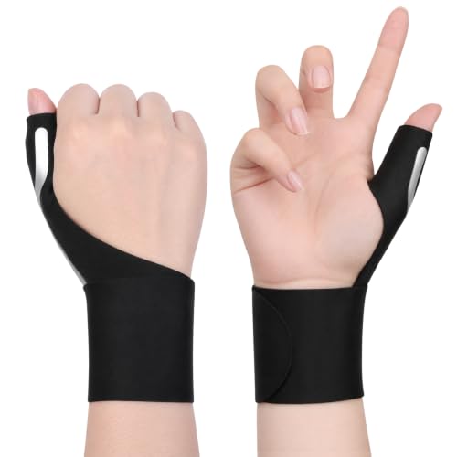 HOTUT 2 Piezas Ferula Pulgar, Elástica de Compresión para Férula de Pulgar