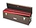 32"W Brown Portable Tool Box,Powder Coated