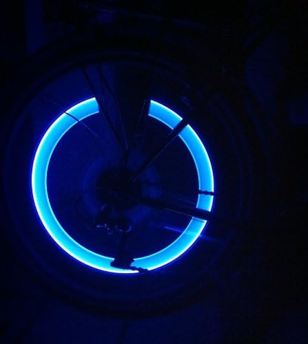 RBrothersTechnologie 2 x LED Valve Dust Caps Car Wheel Lighting Wheel Rim Light Tuning