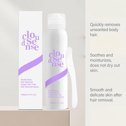 Spray d'épilation Cloud Sense routine beauté pour bras et jambes impeccables