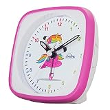 SELVA réveil Quartz Licorne Ballerine, Parfait pour la scolarité Rose/Blanc...