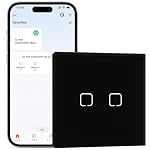 BSEEDLIFE – BSEEDLIFE Smart WiFi Lichtschalter Unterputz, 2-Fach Touch S