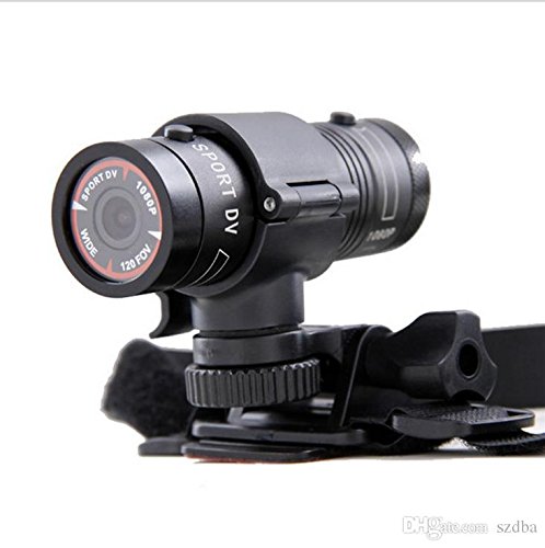 EPTEK Mini-F9-Kamera, 16 GB Mikro-SD-Karte und Full HD 1080p, für Fahrrad- und Motorrad-Helm, Sport-, Action- und Video-Kamera, Video, DV-Camcorder, Auto, Videorecorder