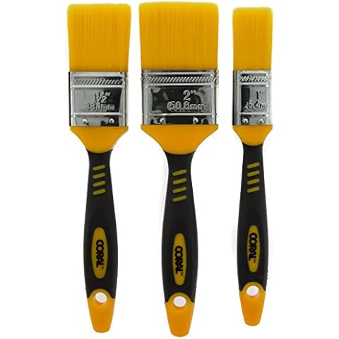 Coral Zero-Loss 3 Piece Paint Brush Set Cover