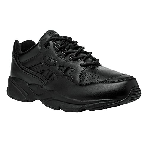 Propét Men's Stability Walker Walking Sneakers Medicare Approved Shoes , Black, 13 Wide