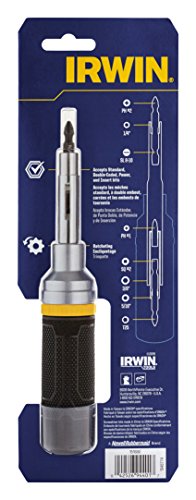 IRWIN Tools Ratcheting Screwdriver, 8-in-1 (1948774)