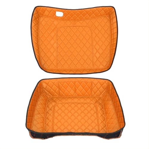 Chopped Tour Pack Liners para Harley con Bolsillos, Costura Naranja, Reducción de Ruido, Compatible con Road King/Street Glide/Electra Glide 2014-2026 miniatura 1