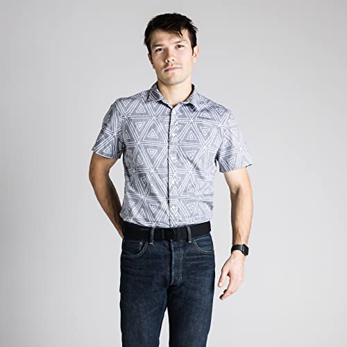 Arcade The Original Unisex Adventure Belt, Heavy Duty Elastic Webbing, Non-Metal Travel Friendly Buckle, Midnighter Black #TOP5