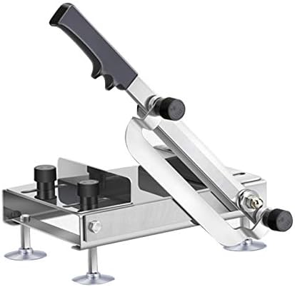 WOGQX Manual Meat Slicer Stainless Steel Herb Ginseng Beef Mutton Roll Hot Pot Cutter Cleaver Food Slicer