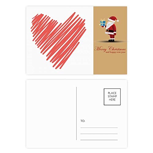 Cartes postales graffiti Saint-Valentin dessin créatif lot de 20