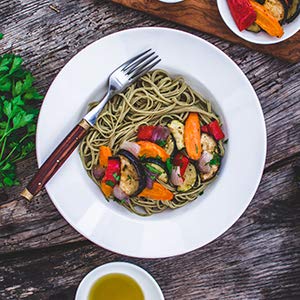 JUST TASTE – Edamame Spaghetti – Die neue BIO Gemüse Pasta – Big Pack 2.5 KG