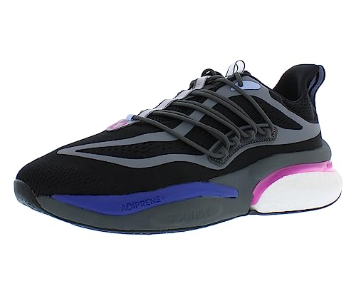 Image of Adidas Mens Alphaboost Knit Performance Running ShoesRunning Shoe