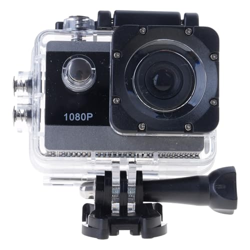 Cámara de acción impermeable 1080P con pantalla táctil para capturar durante la actividad acuática de hasta 30 metros de profundidad, videocámara deportiva al aire libre