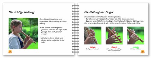 Voggy´s Holzblockflöten-Set Blockflöte Wischer Stofftasche Set, braun & Voggy’s Blockflötenschule: Für Sopran-Blockflöte in C. Lerne mit Spaß!. Mit Übungtipps und Noten der beliebtesten Kinderlieder