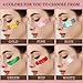 Teenitor Body Glitter Face Glitter Hair Glitter Gel, 6 Colors Body Glitter for Women, Self Adhesive Face Gems Face Rhinestones for Festivals Concerts Rave Glitter