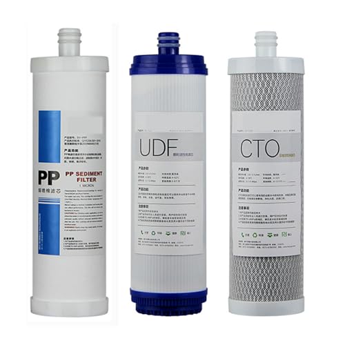 Kit remplacement sédiments udf cto pour éliminer odeur et chlore du filtre 10 pouces - 2