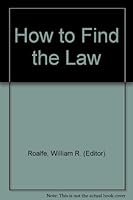 How to Find the Law B005KDTG3O Book Cover