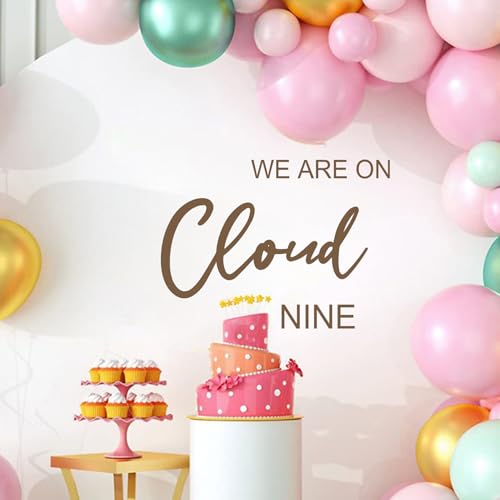 Vinilo decorativo We Are On Cloud Nine tamaño 11.81x23.62 in miniatura 4