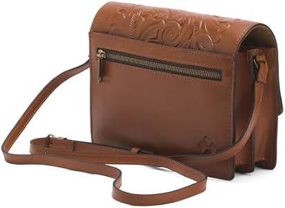 Amazon.com: Patricia Nash Laurentina Medium Crossbody Bag, Tooled