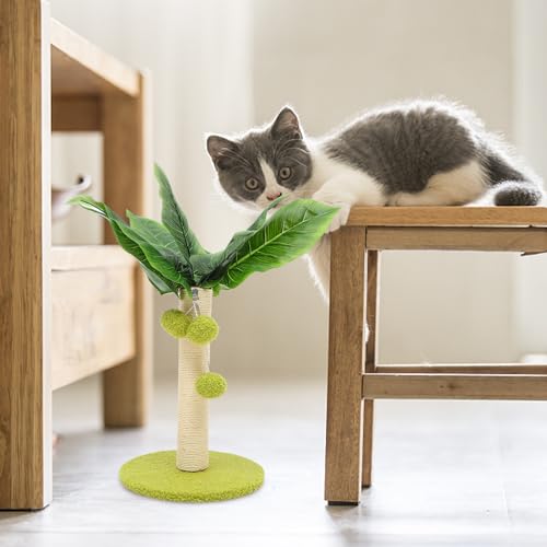 Rascador para gatos torre con cuerda de sisal miniatura 5