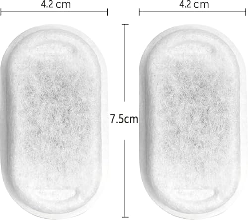 Filtro Bebedouro Gato, Filtro Refil 3.2L Fonte Bebedouro Gatos Comedouros, Bebedouros e Acessórios p