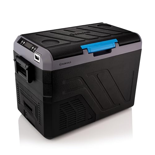 Subcold Trek32 Car Fridge - 32L Portable 12V/24V Freezer for Vehicle, Truck, Camping, Boat - Quiet Compressor Cool Box for Outdoor Picnic, Driving & Travel