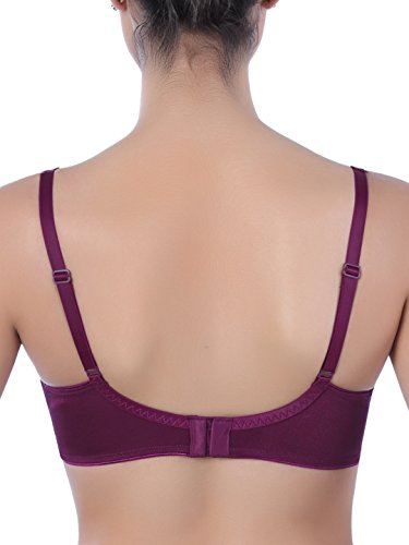 Image of Triumph International Women's Non Padded | Underwired | Minimizer 38D Purple | Full-Coverage Bra | Pack of 1