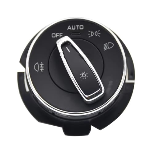 Interruptor de control de faros cromados para renovar el interior de Porsche 911