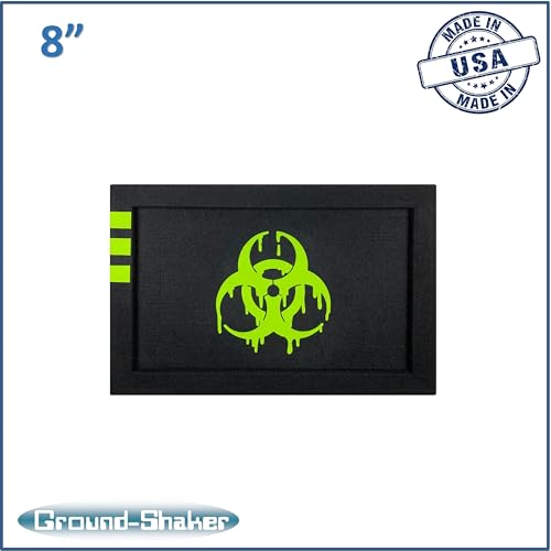 Image of 30HZ Reinforced Competition Single Ported Sub Box Sub Woofer Enclosure Speaker Box Car Audio Subwoofer Ground Shaker Box Ground-Shaker (Biohazard, 8 inch)