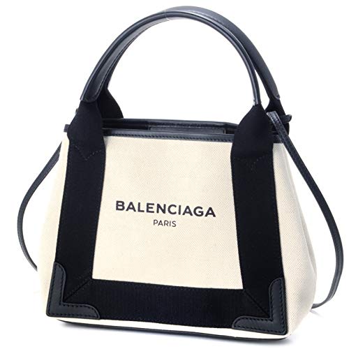 BALENCIAGA 390346 AQ38N ハンドバッグ NAVY CABAS XS AJ BH-390346AQ38N-1000 BH-390346AQ38N-1081