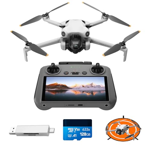 DJI Pack Mini 4 Pro (DJI RC 2) con accesorios, dron mini plegable con cámara de vídeo 4K, menos de 249 g, 34 min de tiempo de vuelo, transmisión de vídeo a 20 km, detección con visión omnidireccional