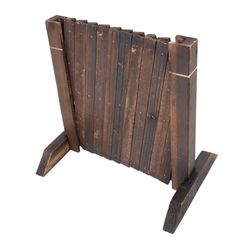 OFFSCH Recinzione Estensibile in Legno Traliccio Da Giardino Retrattile Per Schermo Esterno Bordatura in Legno Per Piante Rampicanti Decorazione Per Esterni