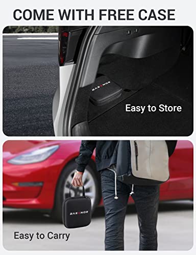 Basenor Tesla Model 3 Model Y Model S Model X Jack Pad Lifting Pucks Jack Lift Pad Adapter Tool With Storage Case(Protects Battery & Chassis) (4 Packs) Accessories #TOP4