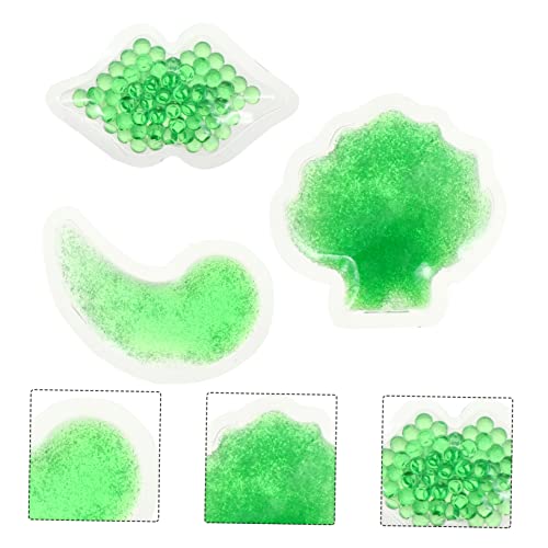 IWOWHERO 3Pcs Pacotes De Beleza Gel Pacote De Gelo Máscara Para Os Olhos Pacote De Gel Sob O Tapa-Ol