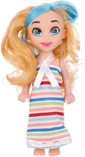 3 ايه لعبة دمية هيردورابلز بلاستيكية للبنات من ايه-34 - 3-5 سنوات متعددة الالوان - جديد-3A-649 - 1