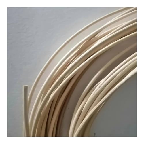 TMAOZW Bâton de rotin Naturel indonésien de 10 mètres de diamètre Rond, matériau de Tissage for Meubles de Maison, Chaise, Sac, Panier, Chaise, canapé, Meubles(Round 3mm) – vue 3